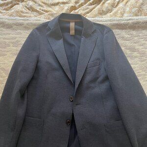 Eleventy Men's Blue blazer in 36R (IT46) Cotton blend